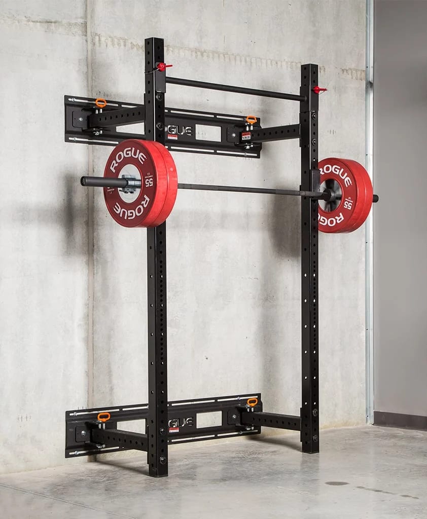 Folding deals squat rack